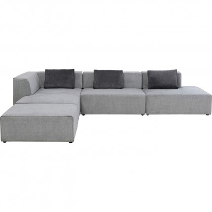 Canapé d'angle Infinity XL gauche gris Kare Design