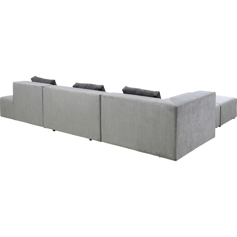 Canapé d angle Infinity Atlanta gris gauche