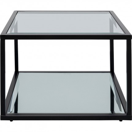 Table d'appoint Quadro noire 50x50cm Kare Design