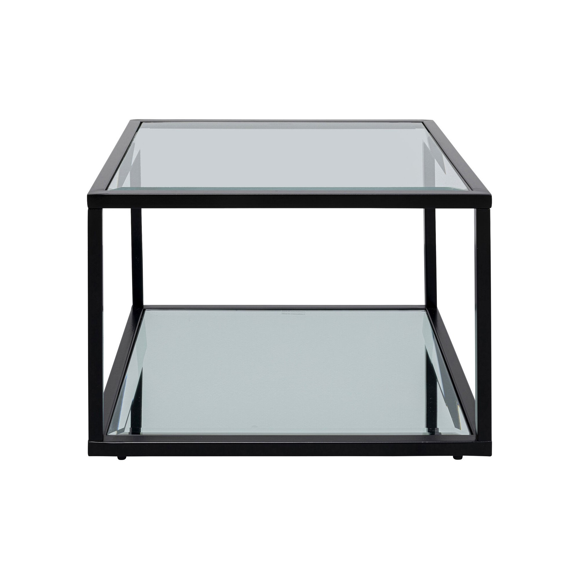 Table d'appoint Quadro noire 50x50cm Kare Design