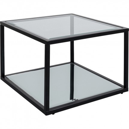 Table d'appoint Quadro noire 50x50cm Kare Design