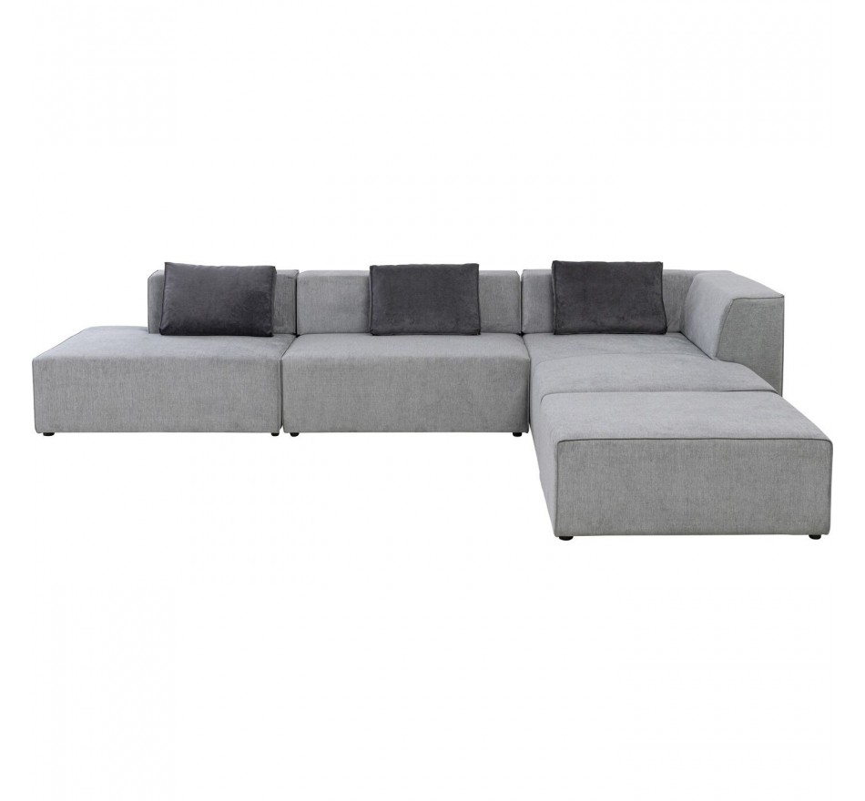 Corner Sofa Infinity XL right grey Kare Design Corner Sofa Infinity XL right grey Kare Design