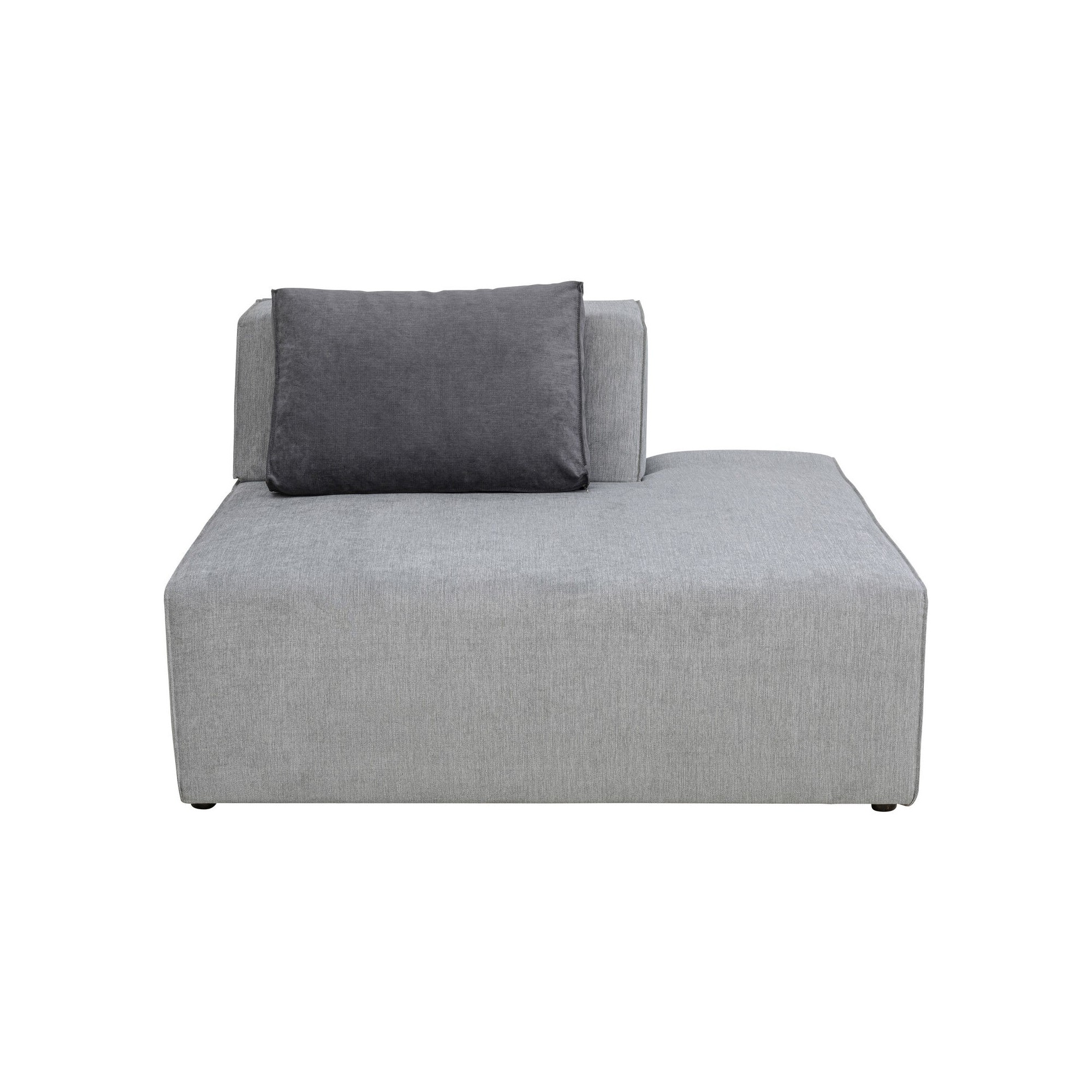 Assise 120x100cm canapé Infinity gris Kare Design