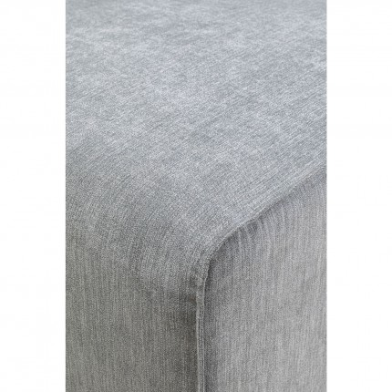 Méridienne droite canapé Infinity gris Kare Design
