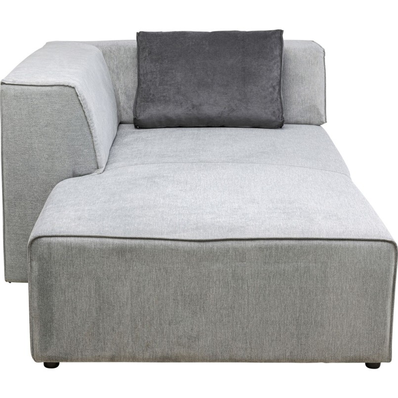 Infinity Ottoman gris gauche