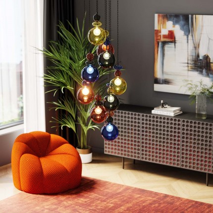 Fauteuil pivotant Peppo Lounge orange Kare Design Fauteuil pivotant Peppo Lounge orange Kare Design