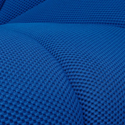 Fauteuil pivotant Peppo Lounge bleu Kare Design