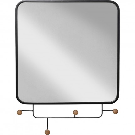 Portemanteau miroir Gina 65x50cm Kare Design