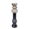 Bougeoir Marvelous Duo marron gris 49cm Kare Design