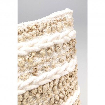 Coussin Loop Knit beige 45x45cm Kare Design