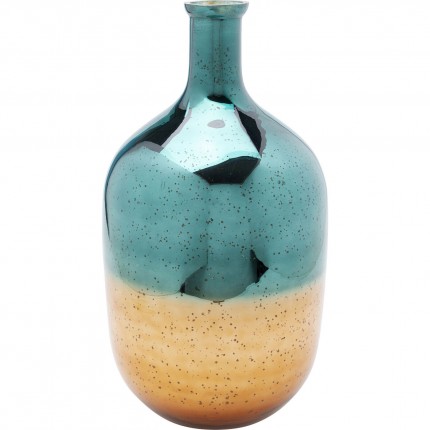 Vase Lizy blue and gold 50cm Kare Design