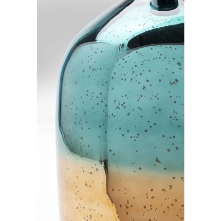 Vase Lizy bleu et doré 50cm Kare Design