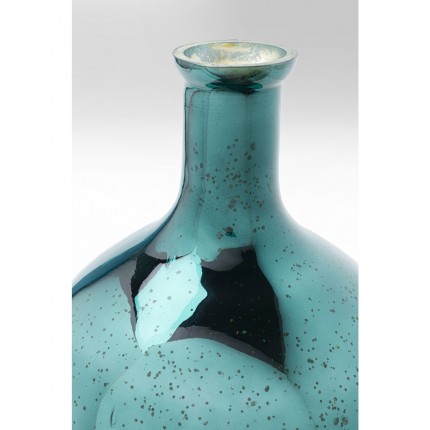 Vase Lizy bleu et doré 50cm Kare Design