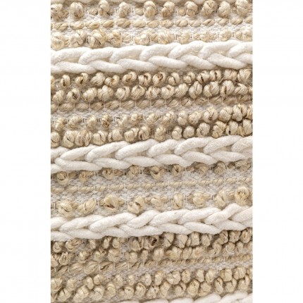 Coussin Loop Knit beige 60x60cm Kare Design