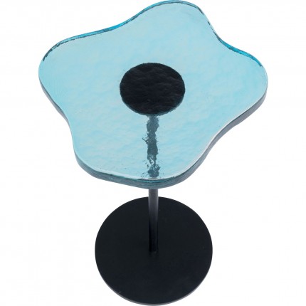 Table d'appoint Lava bleue Kare Design