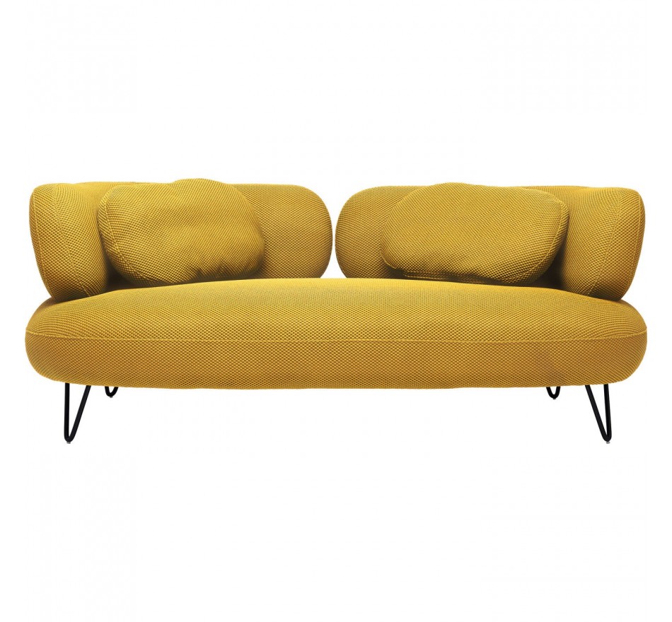 Canapé Peppo 2 places jaune Kare Design