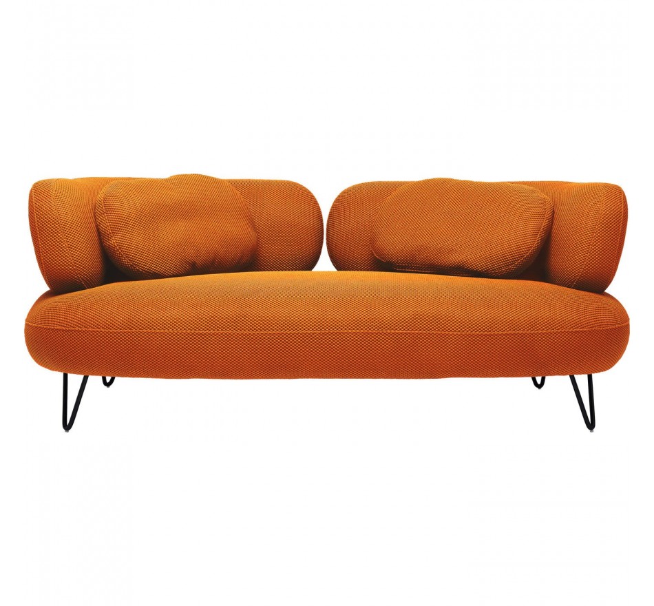 Canapé Peppo 2 places orange Kare Design