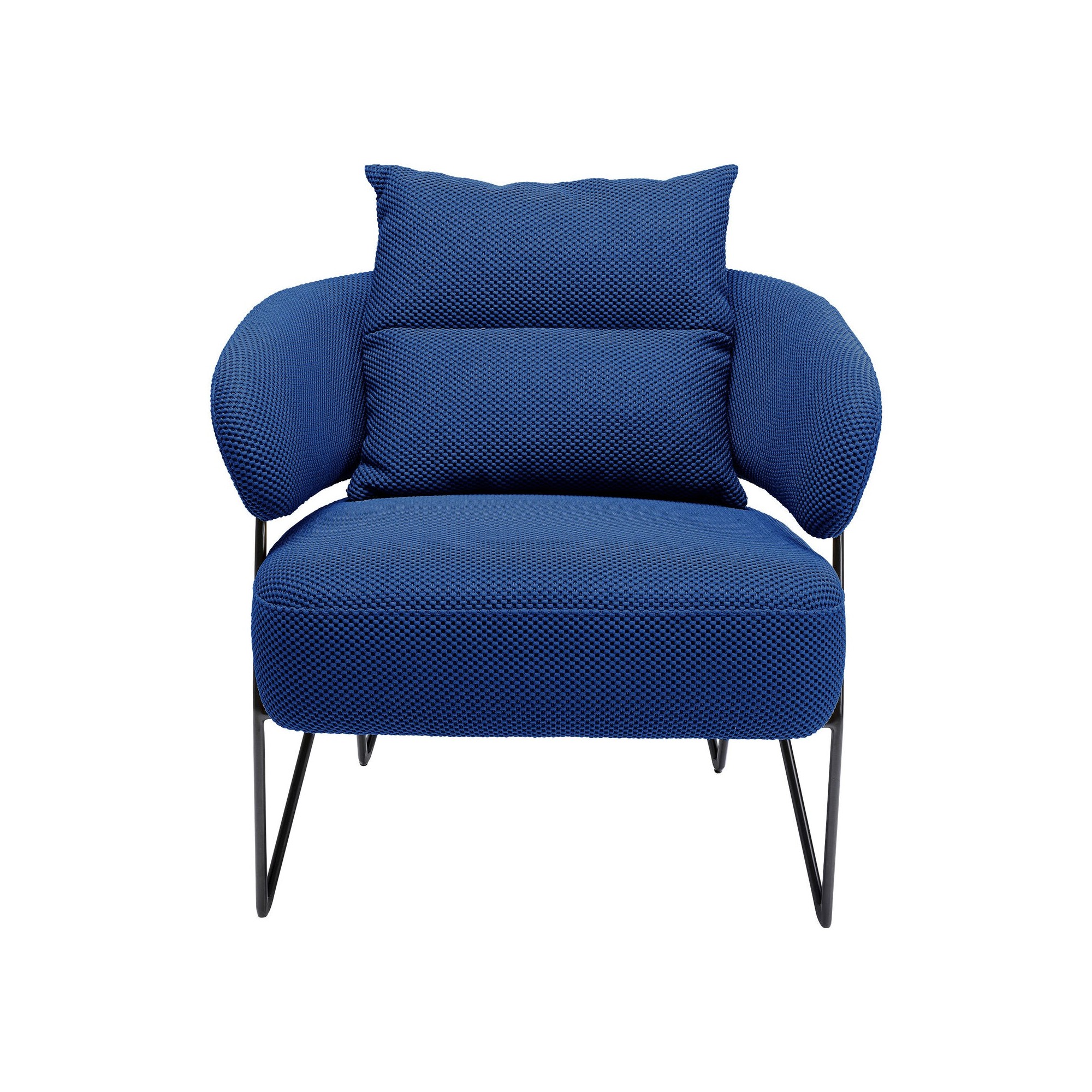 Fauteuil Peppo bleu Kare Design