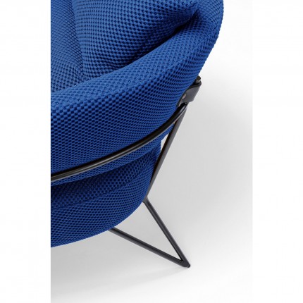 Fauteuil Peppo bleu Kare Design