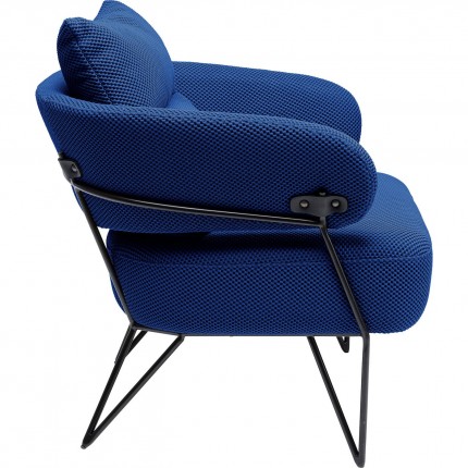 Fauteuil Peppo bleu Kare Design