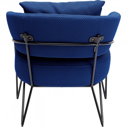 Fauteuil Peppo bleu Kare Design