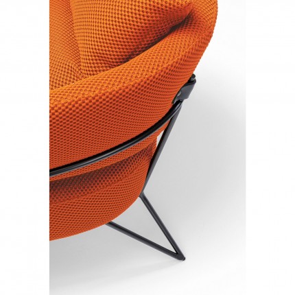 Fauteuil Peppo orange Kare Design