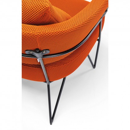 Fauteuil Peppo orange Kare Design