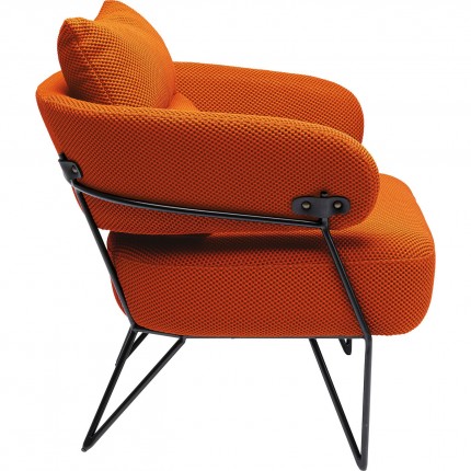 Fauteuil Peppo orange Kare Design