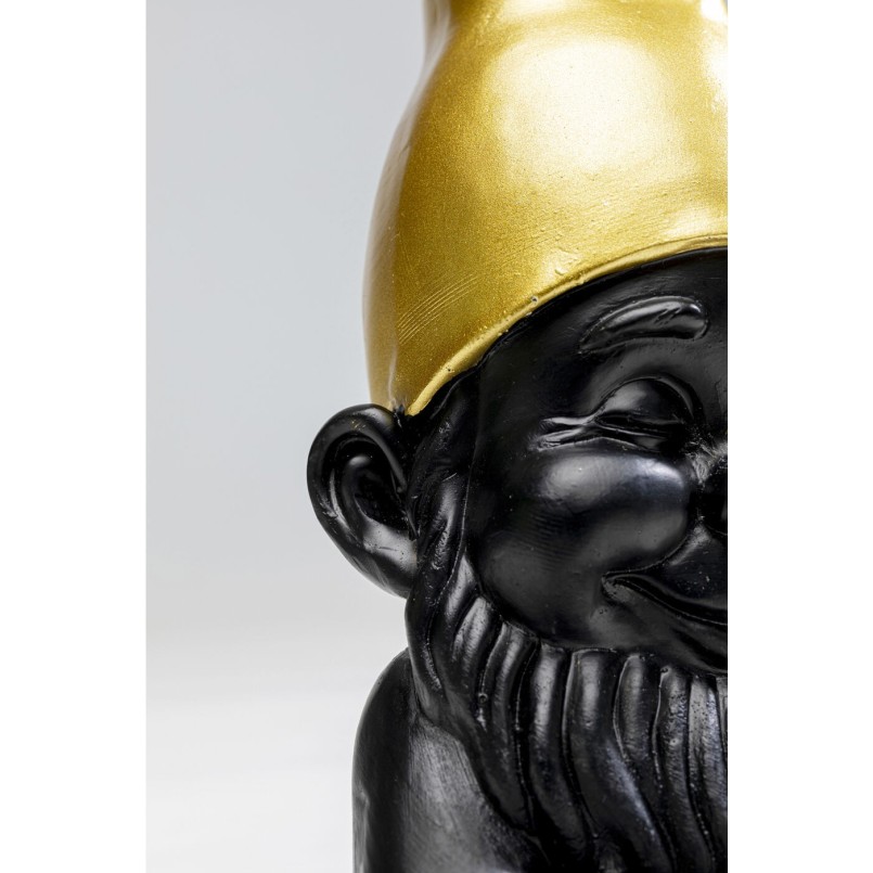 Figurine décorative Nain noir 21cm