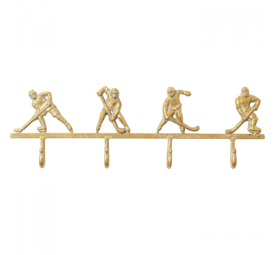 Garderobe murale Ice Hockey doré 48cm