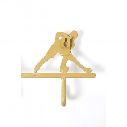 Garderobe murale Ice Hockey doré 48cm