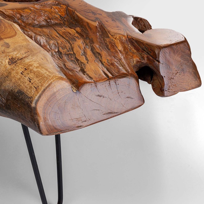 Table basse Aspen nature 100x60cm Kare Design