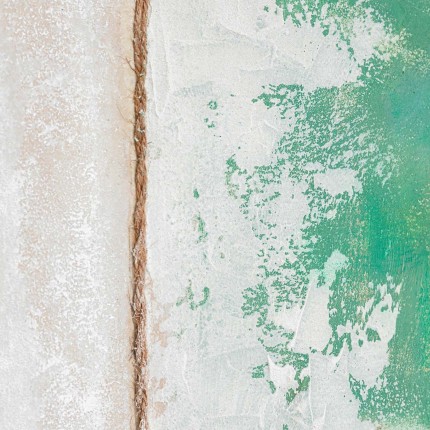 Tableau Frame Dust vert 120x120cm Kare Design