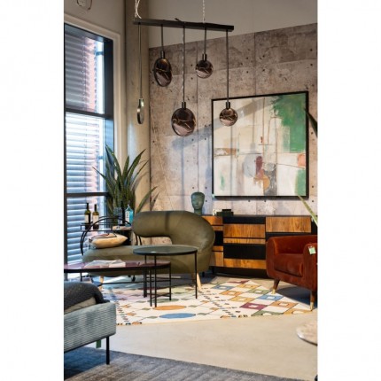 Tableau Frame Dust vert 120x120cm Kare Design