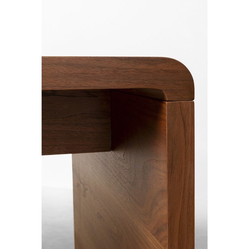 Bureau Club noyer 180x85cm Kare Design