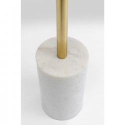 Table d appoint Agate Base blanc Ø25cm