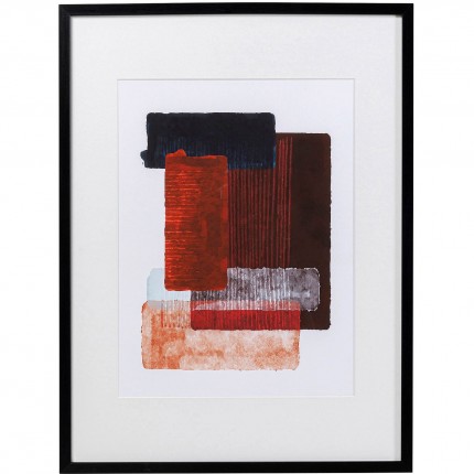 Framed Picture Box Back red 60x80cm Kare Design