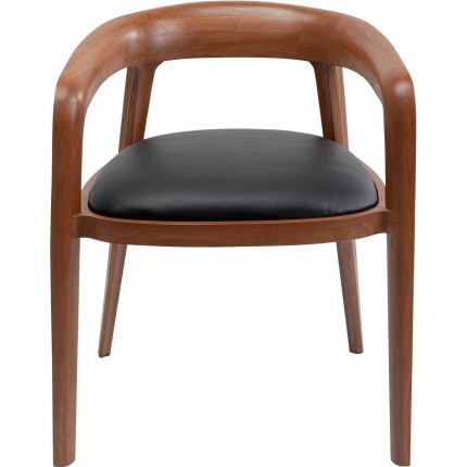 Chaise a. acc. Valencia marron