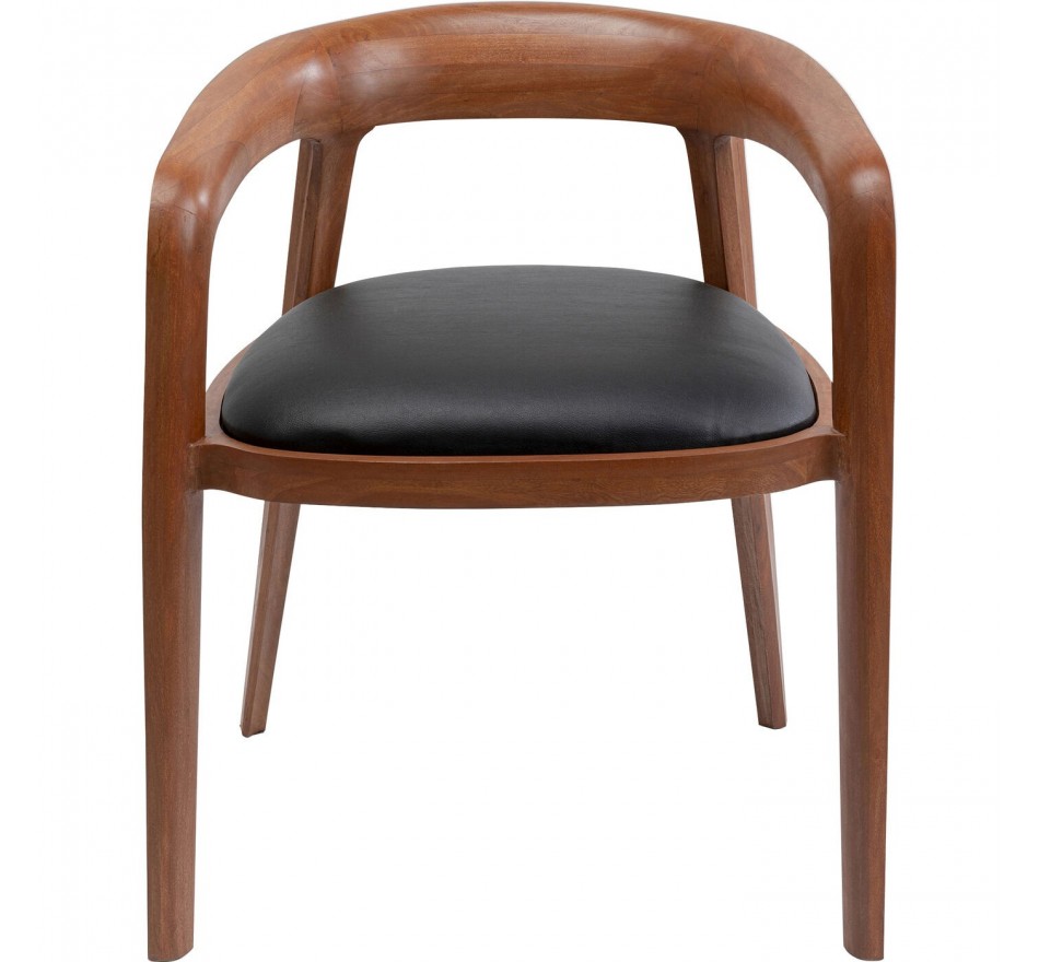 Chaise a. acc. Valencia marron