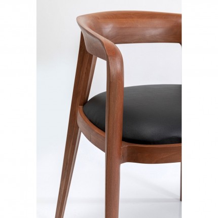 Chaise a. acc. Valencia marron