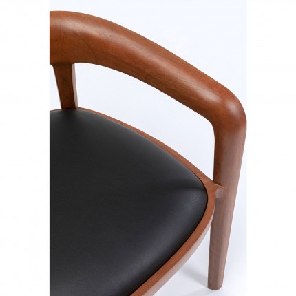 Chaise a. acc. Valencia marron