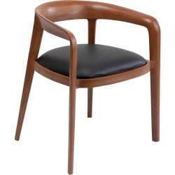 Chaise a. acc. Valencia marron
