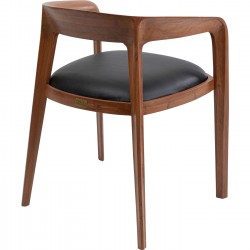 Chaise a. acc. Valencia marron