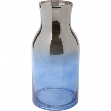 Vase Glow bleu 30cm Kare Design