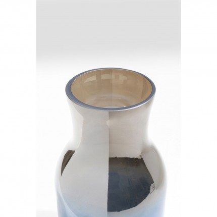 Vase Glow bleu 30cm Kare Design