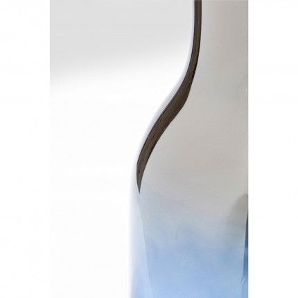 Vase Glow bleu 30cm Kare Design