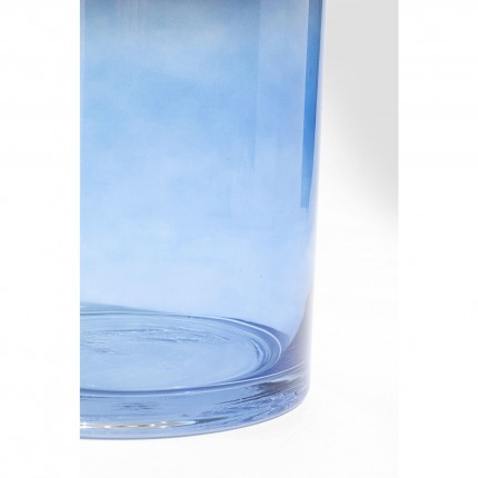 Vase Glow bleu 30cm Kare Design