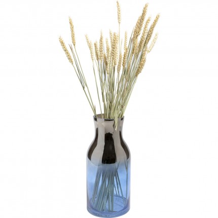 Vase Glow bleu 30cm Kare Design