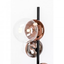 Lampadaire Double Bubble cuivre 165cm