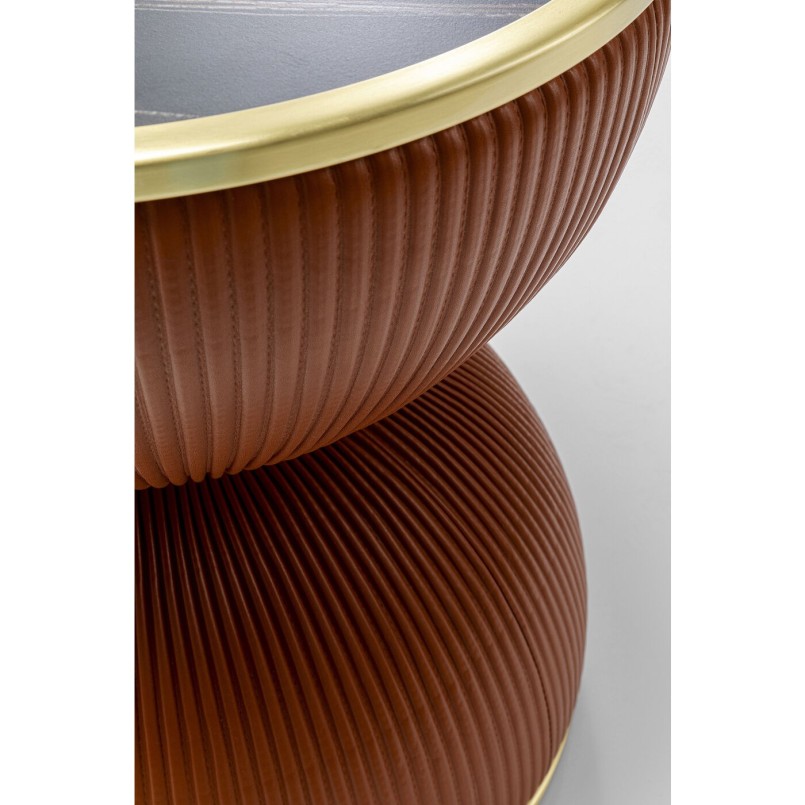 Table d appoint Endless Vegas orange Ø47cm